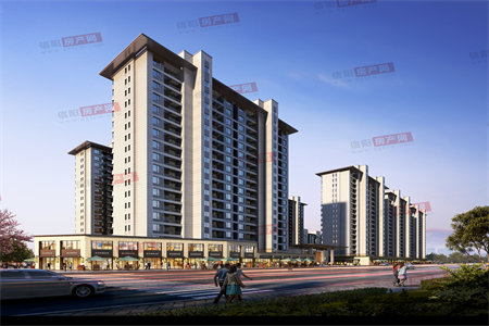 市中文东华府2室2厅1卫83m2毛坯房
