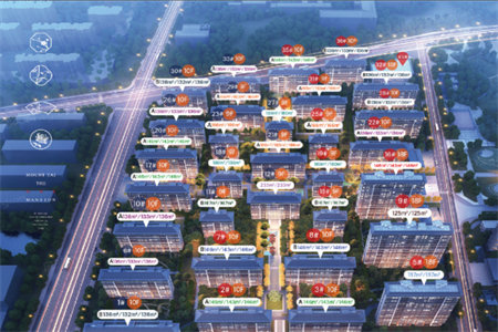 帝景郦城3室2厅2卫110万133m2精装修出售